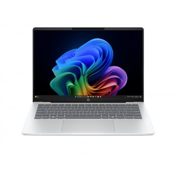 HP OmniBook 5 14-he0013nf kannettava tietokone, Qualcomm Snapdragon X, 16 Gt RAM, 512 Gt SSD, 14 tuuman WUXGA OLED, Windows 11, kunnostettu