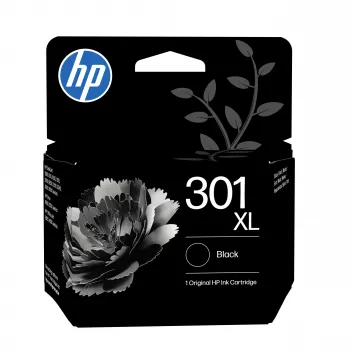 HP 301XL mustekasetti, musta, 360 sivua