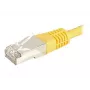 Exertis Connect F/UTP CAT.6A kytkentäkaapeli, 15 m, keltainen