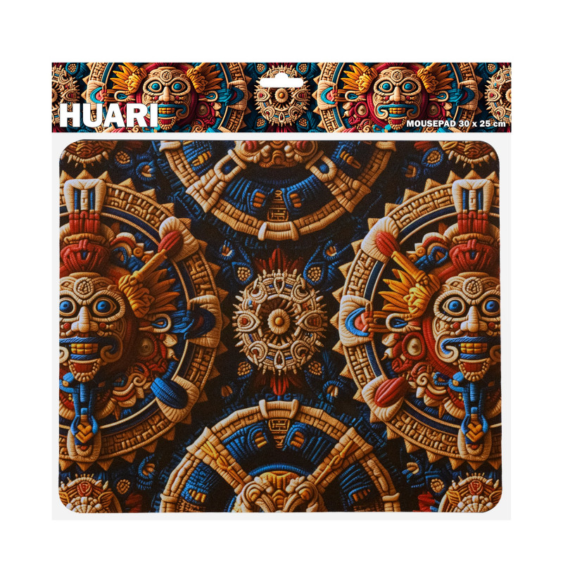 Sbox HUARI M MP-05 hiirimatto, 300x250 mm, musta painatuksella