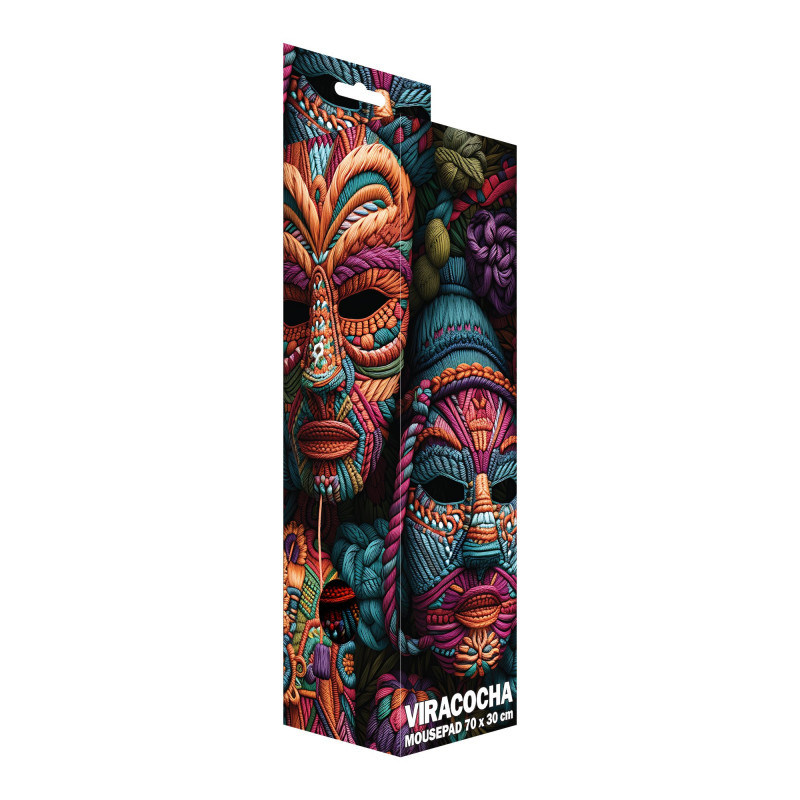 Sbox VIRACOCHA XL MP-07 hiirimatto, 700x300 mm, musta painatuksella