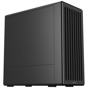HAVN BF 360 Flow Solid tietokonekotelo, Midi Tower, E-ATX, musta