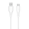 LogiLink CU0251 USB 2.0 -kaapeli USB-C – USB-A, 480 Mbit/s, 15 W, valkoinen, 0,5 m