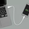 LogiLink CU0253 USB 2.0 -kaapeli USB-C – USB-A, 480 Mbit/s, 15 W, valkoinen, 1,5 m