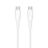 LogiLink CU0263 USB 2.0 -kaapeli USB-C – USB-C, 480 Mbit/s, 60 W, valkoinen, 1,5 m
