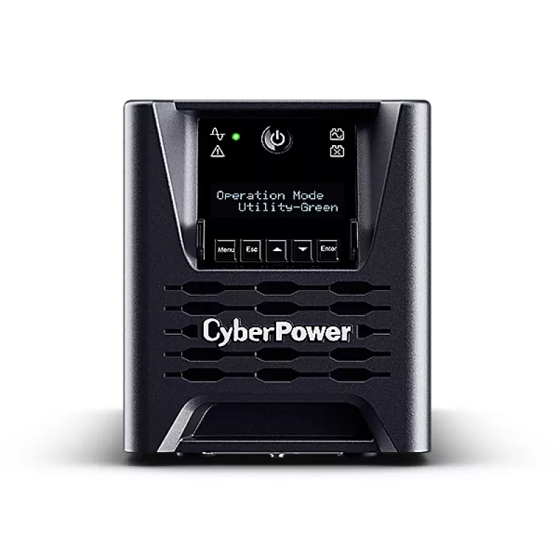 CyberPower PR750ELCD3C line-interactive UPS 750VA/750W, tornimalli