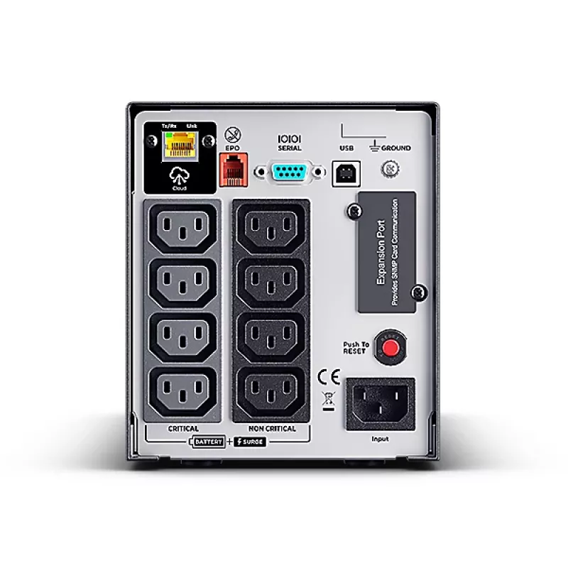 CyberPower PR750ELCD3C line-interactive UPS 750VA/750W, tornimalli