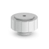 Bitspower Artemis BPM-ATETAIR-SL manuaalinen ilmanpoistoventtiili, G1/4″ ulkokierre, hiekkapuhallettu hopea
