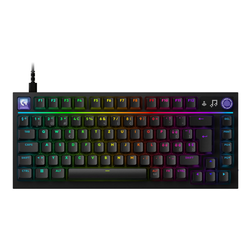 Logitech G316 X 75 -pelinäppäimistö, musta, US International