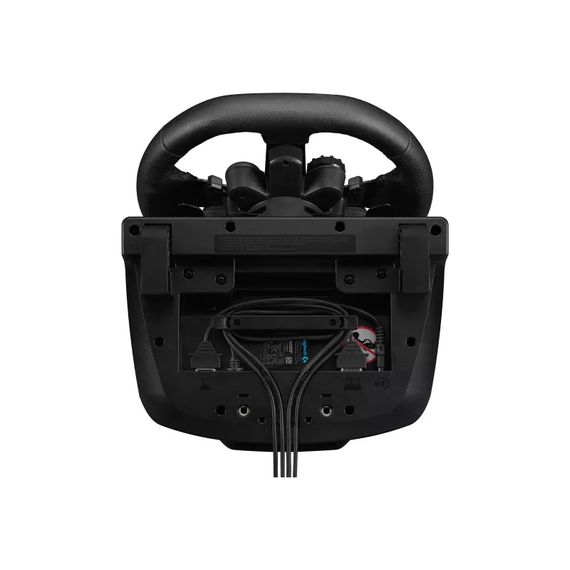 Logitech G923 -ohjauspyörä ja polkimet kilpapeleihin, PC, musta