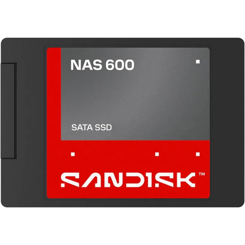 SanDisk NAS 600 SDSNS2400TAB-000G0 sisäinen SSD-asema, 4 Tt, 2,5 tuumaa, SATA III