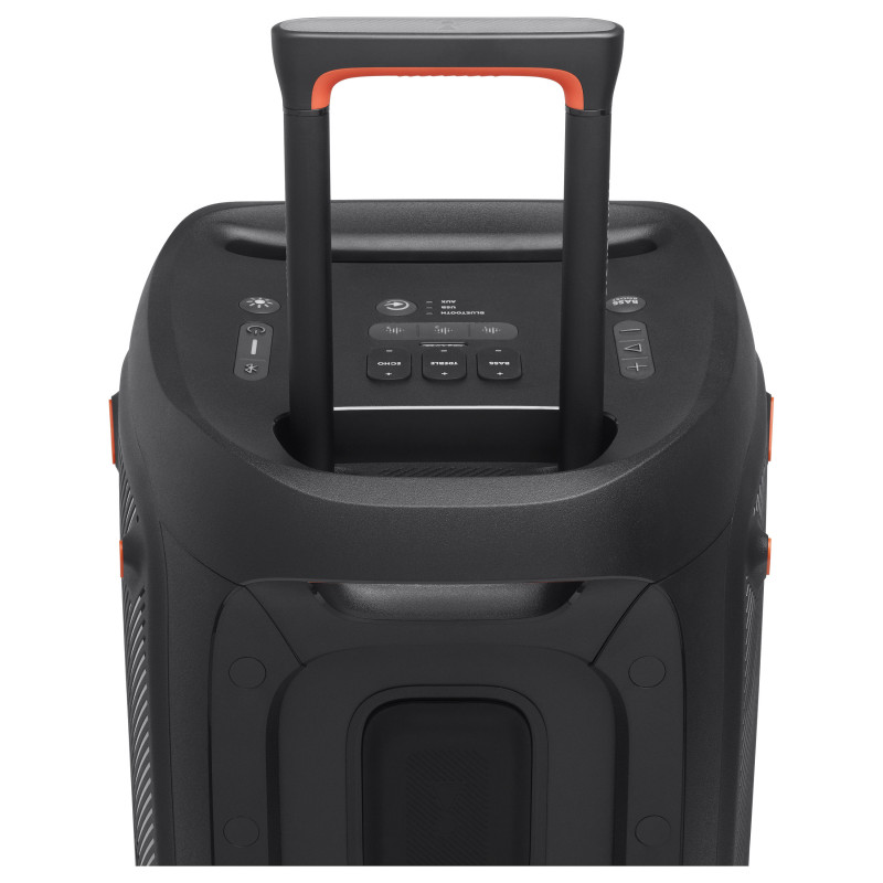 JBL PartyBox 310 JBLPARTYBOX310EU kannettava juhlakaiutin, langaton, Bluetooth, sovelluksella ohjattava, 240 W, kaksitie, musta