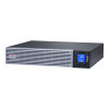 APC Easy UPS On-Line SRVL1KRIRK UPS-laite, 1000 VA / 900 W, Li-Ion, 2U-räkki, kiskosarjalla