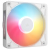 Corsair iCUE LINK RX120 II RGB PWM-tuuletin CO-9051058-WW, 120 mm, yksittäinen tuuletin, valkoinen