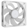 Corsair iCUE LINK RX120 II RGB PWM-tuuletin CO-9051058-WW, 120 mm, yksittäinen tuuletin, valkoinen