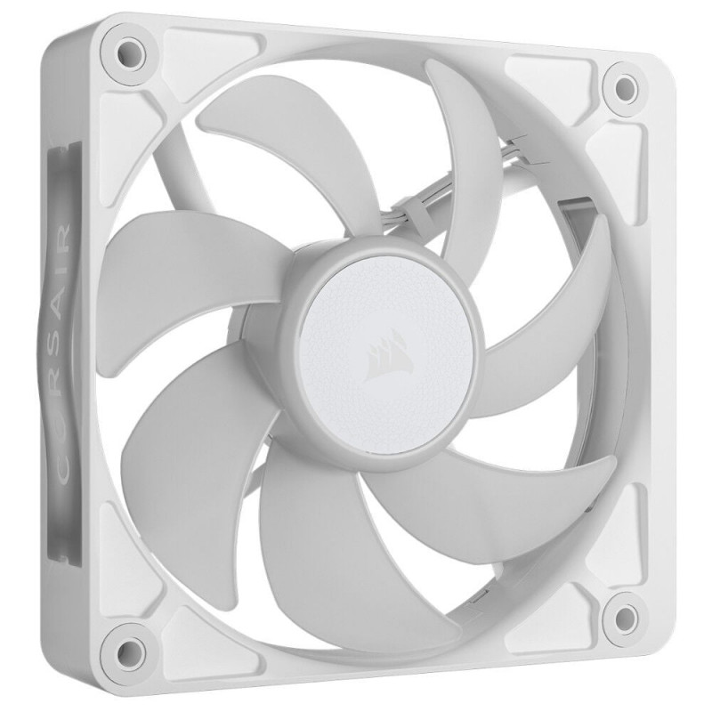Corsair iCUE LINK RX120 II RGB PWM-tuuletin CO-9051058-WW, 120 mm, yksittäinen tuuletin, valkoinen