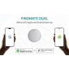 XD Design FindMate Dual RCS paikannin P301.6203, Apple Find My ja Android Find Hub, IPX5