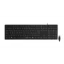 Speedlink NIALA SL-640008-BK näppäimistö, musta, saksalainen asettelu