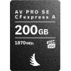 Angelbird AV Pro CFexpress A v4 SE MK3 -muistikortti, 200 Gt
