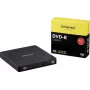 Intenso-paketti ulkoisella DVD-polttimella, Micro-USB B (USB 3.2 Gen 1), vähittäispakkaus, musta