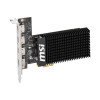 MSI GeForce GT 710 2GD3H näytönohjain, 2 Gt GDDR3, 64-bittinen, 4x HDMI
