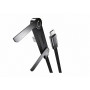 Vakoss TC-U570 USB-C–USB-C-kaapeli telinetoiminnolla, 100 W, 1 m, musta
