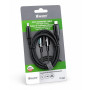 Vakoss TC-U560 USB-C–USB-C-kaapeli digitaalinäytöllä, 100 W, 1,5 m, musta