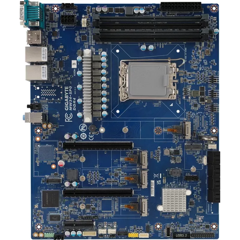 Gigabyte MW34-SP0 Rev. 1.0 emolevy, ATX, kanta 1700, DDR4