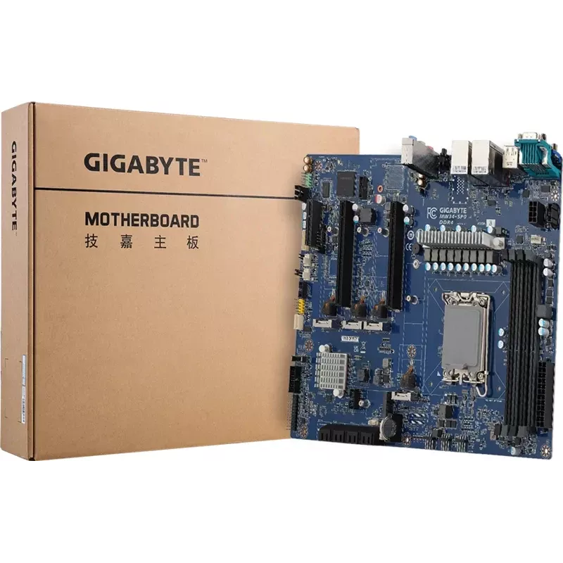 Gigabyte MW34-SP0 Rev. 1.0 emolevy, ATX, kanta 1700, DDR4