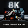 Unitek C11085GY01-50M optinen HDMI-kaapeli, 50 m, 8K @ 60 Hz