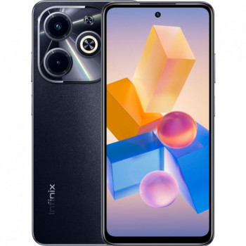 Infinix HOT 40i älypuhelin, 4/128 GB, Starlit Black