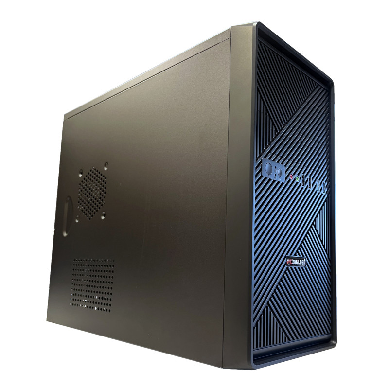 PCBUiLDER HOME MASTER pöytätietokone, Intel Core i5-12400, 16 Gt DDR4, 480 Gt M.2 NVMe SSD, Windows 11 Home
