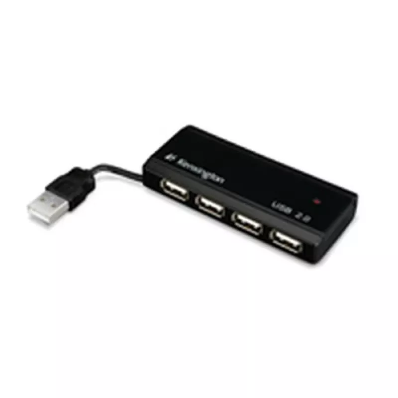 Kensington PocketHUB Mini USB 2.0 -keskitin, 4 porttia (33399EU)
