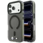 BMW M IML Frosted Metal Logo & Trims MagSafe -suojakotelo iPhone 18 Pro Max / 17 Pro Max -puhelimelle, musta