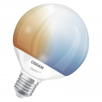 Osram Smart+ Matter Globe 95 100 827 865 TW älylamppu, E27, 14 W, säädettävä valkoinen, Wi-Fi