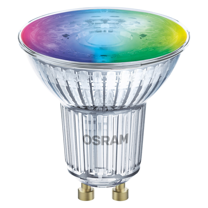 Osram SMART+ MATTER Multicolor Spot PAR16 50 älykäs kohdelamppu, 45°, GU10, 4,7 W, RGBW, Wi-Fi