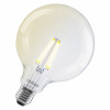 Osram SMART+ MATTER Filament Dimmable Classic Globe 827 hehkulanka-älylamppu, E27, 6 W, lämmin valkoinen, Wi-Fi