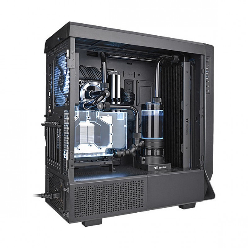 Thermaltake Pacific SR280 Slim Radiator DIY LCS jäähdytin, musta, CL-W381-CU00BL-A