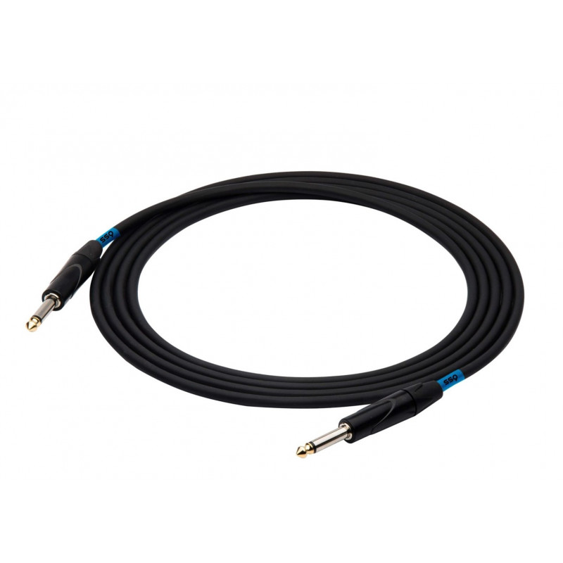 SSQ JMPJMP6 SS-1450 mono-jakkikaapeli, jakki mono – jakki mono, 6 m, musta