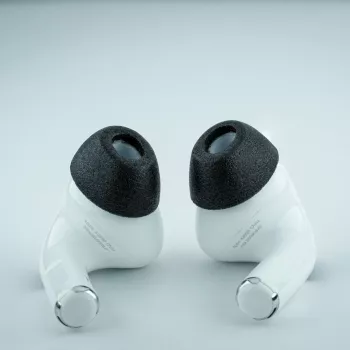 Comply MAX korvatulpat AirPods Pro -kuulokkeille, mustat, koko L