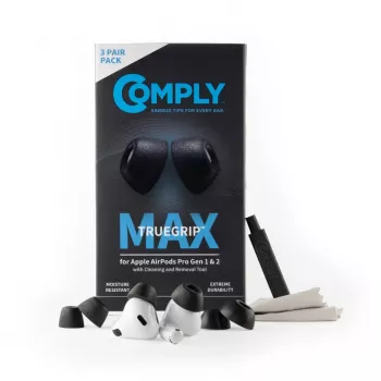 Comply MAX korvatulpat Apple AirPods Pro 1. ja 2. sukupolvelle, Electric Pine, koko L