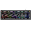 Marvo KG917 mekaaninen pelinäppäimistö, US-asettelu, RGB, Jixian Blue -kytkimet, USB, musta
