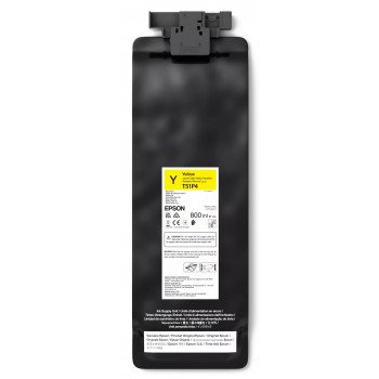 Epson UltraChrome GS3 T51P400 C13T51P400 mustepakkaus, keltainen, 800 ml