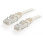 Lanberg PCU6-10CC-0025-R kytkentäkaapeli RJ45 Cat.6 U/UTP, 0,25 m, punainen