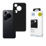 3mk Matt Case kotelo Huawei Pura 70 -puhelimelle, musta
