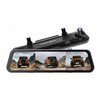 WOLFBOX G900TriPro Bumper autokamera, 4K etukamera + 2,5K takakamera + 1080p puskurikamera, Wi-Fi