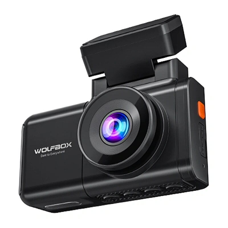 WOLFBOX X3 autokamera, 2,5K etukamera + 1080p takakamera, Wi-Fi, 64 Gt