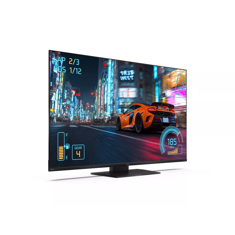 Sharp 55JR7265E televisio, 55 tuumaa (139 cm), 4K Ultra HD QLED, Google TV