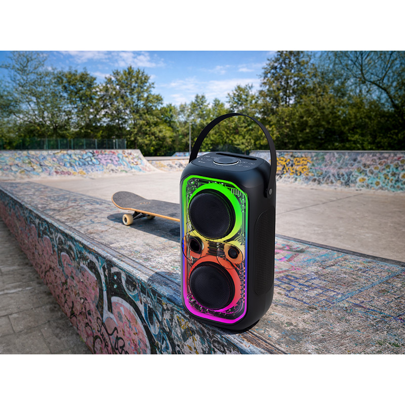 Tracer 47875 Poweraudio CRYSTAL 60 BT TWS kannettava kaiutin, 60 W
