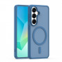 iLike Mag Matt -suojakuori puhelimille Samsung Galaxy A16 4G / A16 5G / A17 4G / A17 5G suurella kameran aukolla, tummansininen